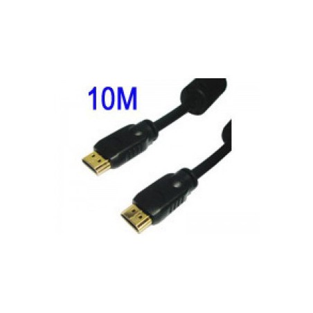 CABLE HDMI A/A MACHO/MACHO TIPO A 10MTRS