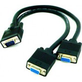CABLE BIFURCADOR SVGA HDB15/M-2XHDB15H (M)