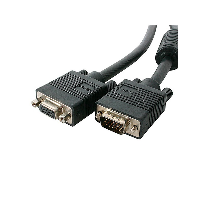 CABLE MONITOR VGA HD-15 M/M 3+7C. 30M NEGRO
