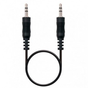 CABLE STEREO NANOCABLE JACK 3.5 MACHO A JACK 3.5 MACHO 1.5 M