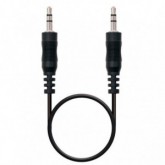 CABLE STEREO NANOCABLE JACK 3.5 MACHO A JACK 3.5 MACHO 1.5 M