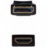 CABLE NANOCABLE DISPLAYPORT MACHO - HDMI MACHO 5M NEGRO