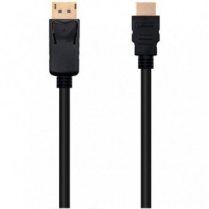 CABLE NANOCABLE DISPLAYPORT MACHO - HDMI MACHO 5M NEGRO
