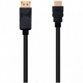 CABLE NANOCABLE DISPLAYPORT MACHO - HDMI MACHO 5M NEGRO