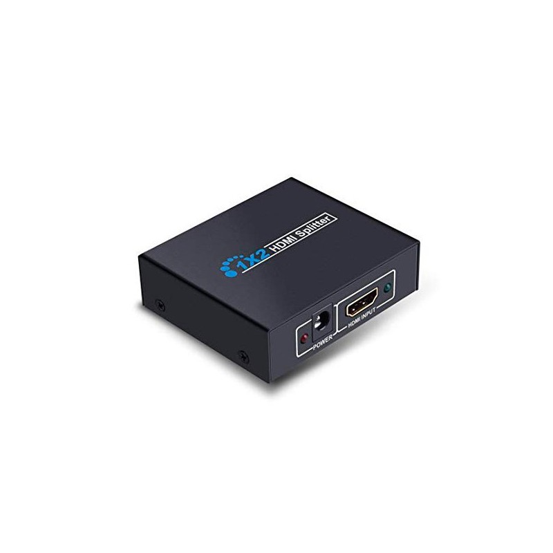 SPLITTER HDMI 1080P 2 PUERTOS METAL(MULTIPLICADOR)