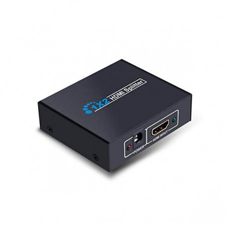 SPLITTER HDMI 1080P 2 PUERTOS METAL(MULTIPLICADOR)