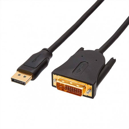 CABLE DISPLAYPORT V 1.2 M A DVI-D M ( 24+5 ) NEGRO