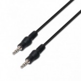 CABLE ESTEREO AISENS A128-0144 JACK MACHO/MACHO 10M NEGRO 