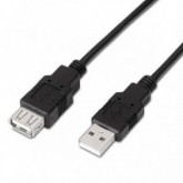 CABLE ALARGADOR USB 2.0 AISENS USB MACHO HEM 3M