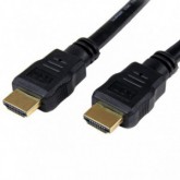 CABLE HDMI/HDMI 1.4 HIGH SPEED 4K 30HZ M/M 1 MTR NEGRO