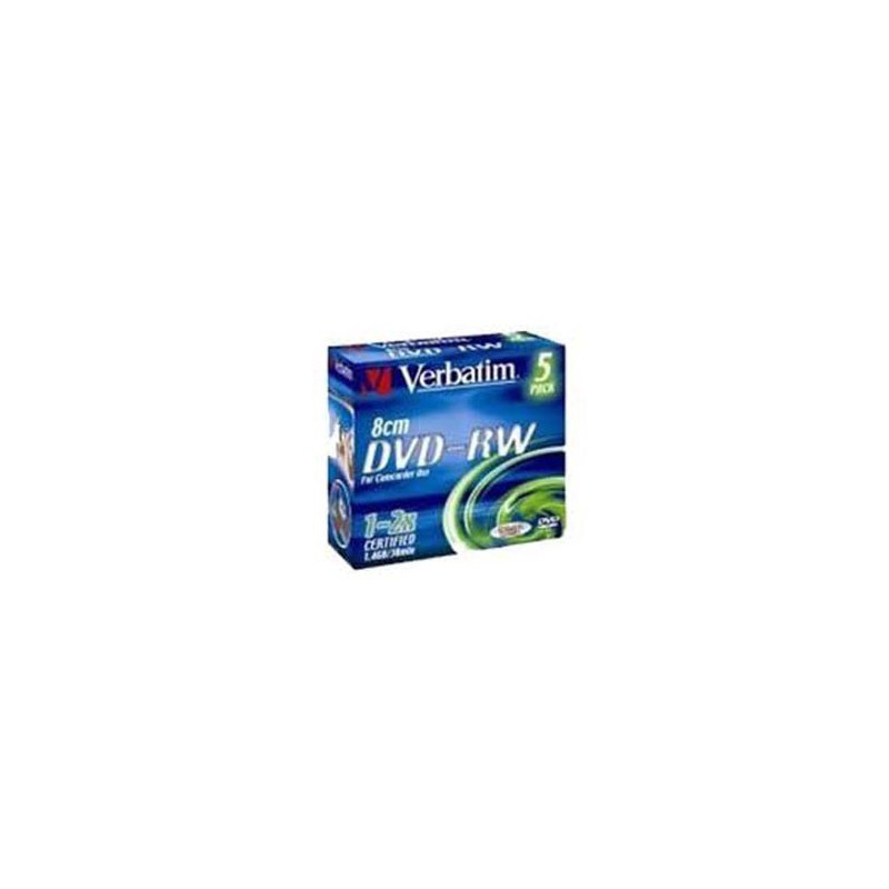 DVD-RW VERBATIM 8CM SLIM CASE  C/5