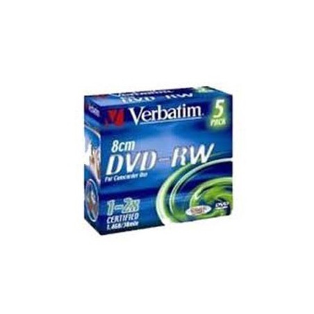 DVD-RW VERBATIM 8CM SLIM CASE  C/5