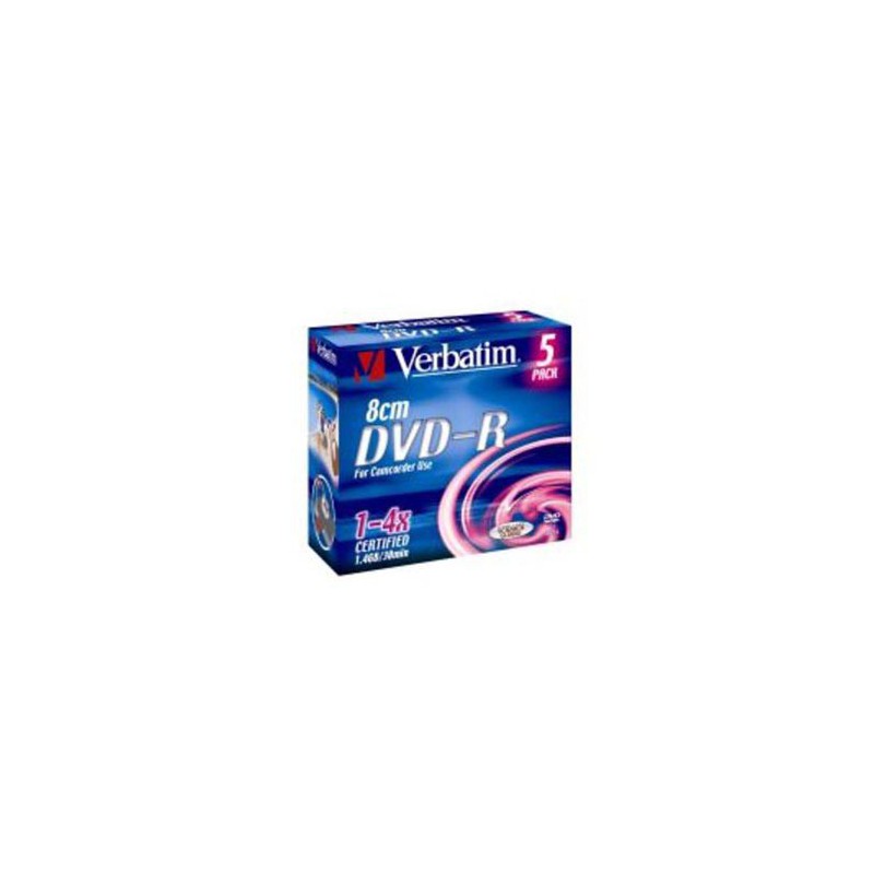 DVD-R VERBATIM 8CM SLIM CASE  C/5