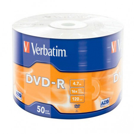 DVD-R VERBATIM ADVANCED AZO 16X 4.7GB 50UNID