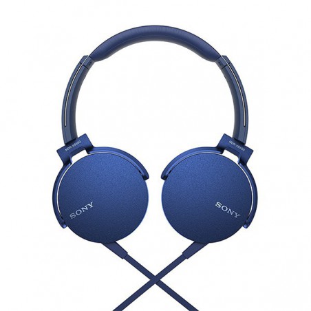 AURICULAR SONY EXTRA BASS AZUL/MICROF./MANDO CONTROL