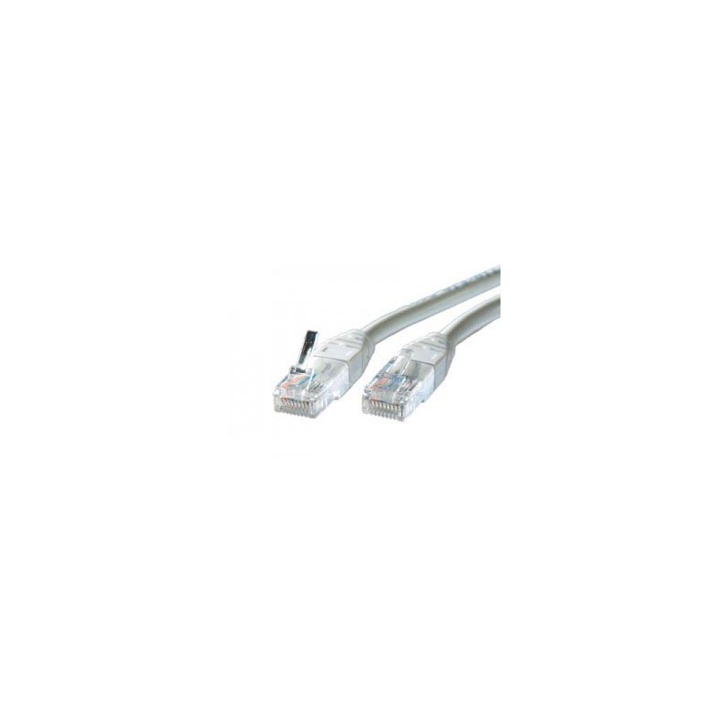 LATIGUILLO UTP/ RJ45 CAT.6 FLEXIBLE CCA 5 MTROS. GRIS