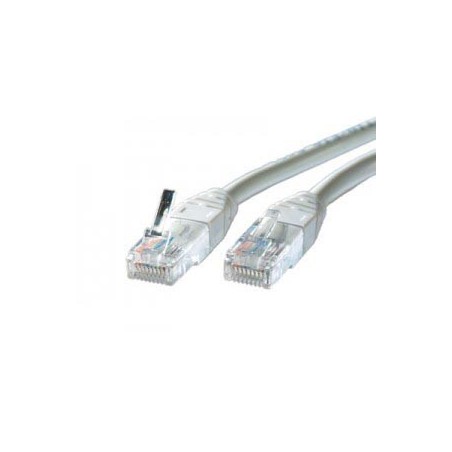LATIGUILLO UTP/ RJ45 CAT.6 FLEXIBLE CCA 5 MTROS. GRIS