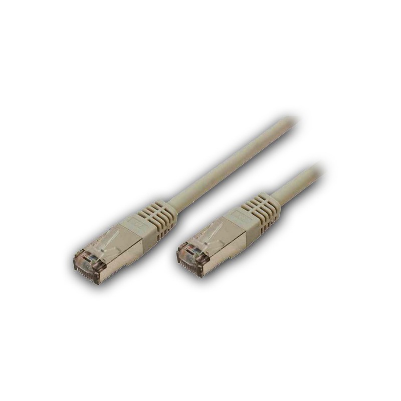 LATIGUILLO UTP/RJ45 CAT.6 FLEXIBLE CCA 1 MTR. GRIS 