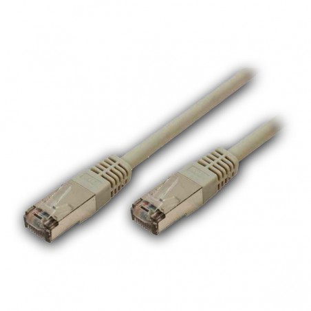LATIGUILLO UTP/RJ45 CAT.6 FLEXIBLE CCA 1 MTR. GRIS 