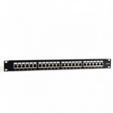 PATCH PANEL 19" PARA 24 PUERTOS 1U CAT/6 FTP 