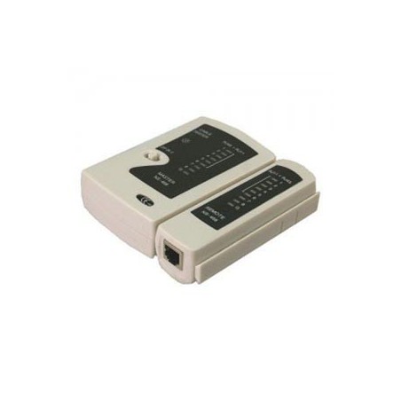 TESTER COMPROBADOR DE RED PARA RJ11/ RJ12/ RJ45 