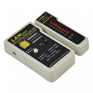 CAJA CHEQUEADORA PARA RJ11/ RJ12/ RJ45/ COAXIAL