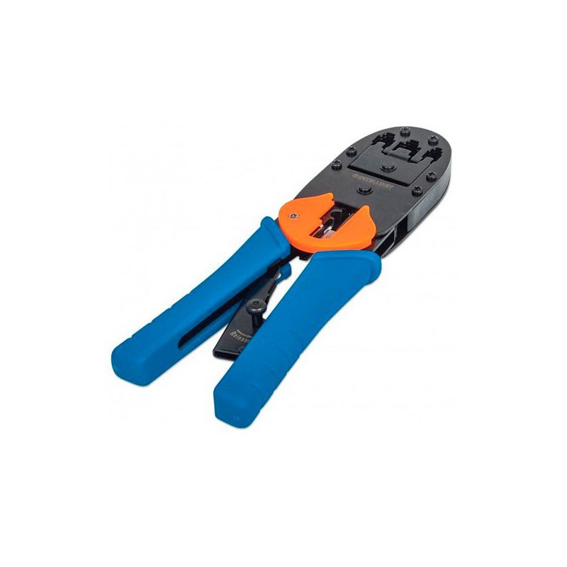 HERRAMIENTA PROFESIONAL CRIMPAR RJ11/12/45 CON TOPES 