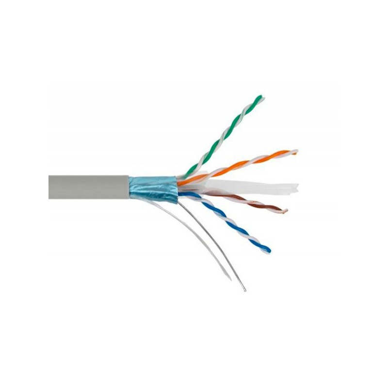 BOBINA CABLE RJ45 FTP 305 M CAT.6 SOLIDO CERTIFICADA