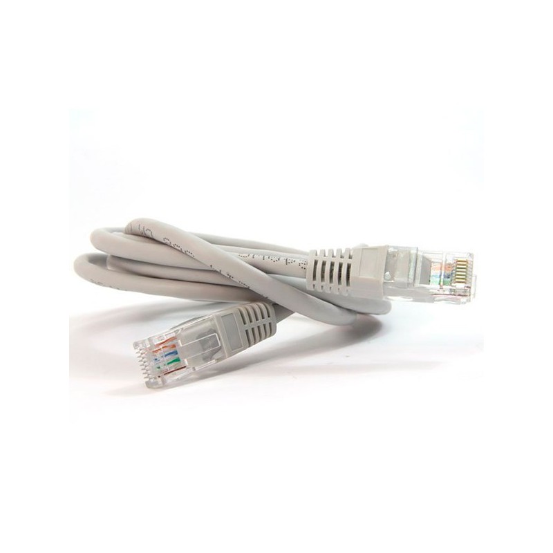 LATIGUILLO UTP/RJ45 1.5 METROS CAT5E NEGRO O GRIS