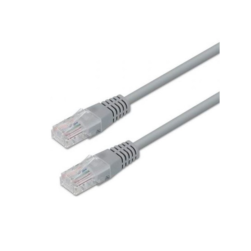 LATIGUILLO UTP/RJ45 AISESNS 0.25 MTR FLEXIBLE CAT5E GRIS