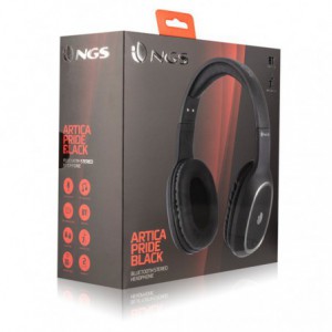 AURICULARES BLUETOOTH NGS ARTICA PRIDE NEGRO/MICROFONO