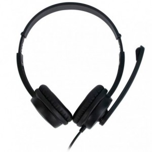 AURICULARES NGS VOX-505 CON MICRÓFONO USB NEGROS