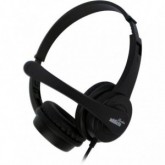 AURICULARES NGS VOX-505 CON MICRÓFONO USB NEGROS
