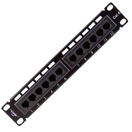 PATCH PANEL MONOLYTH 19" PARA 24 PUERTOS UTP CAT.6 (M)