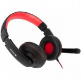 AURICULARES NGS VOX420DJ MICRÓFONO JACK NEG/ROJO