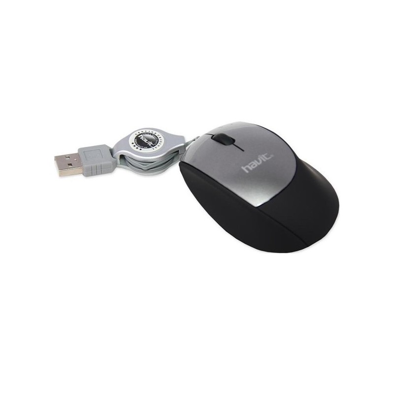 RATON HAVIT HV-M233 GRIS/NEGRO USB