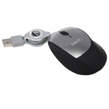 RATON HAVIT HV-M233 GRIS/NEGRO USB