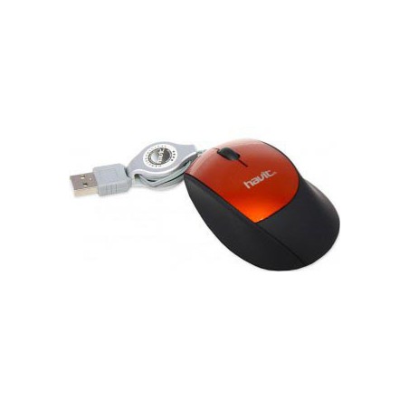 RATON HAVIT HV-M233 NARANJA/NEGRO USB