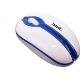 RATON HAVIT HV-MS316 BLANCO/AZUL USB