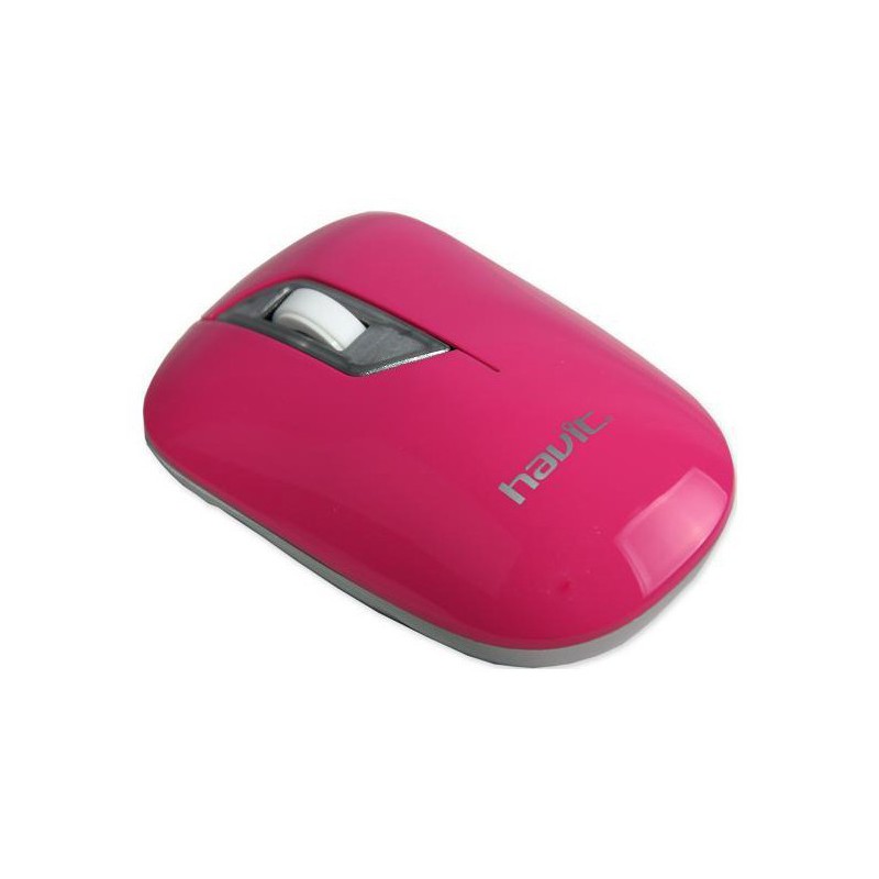 RATON HAVIT HV-M258GT ROSA FUCSIA WIRELESS