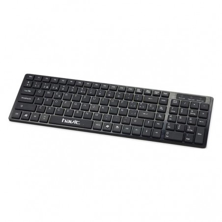 TECLADO HAVIT HV-K822P NEGRO USB SLIM