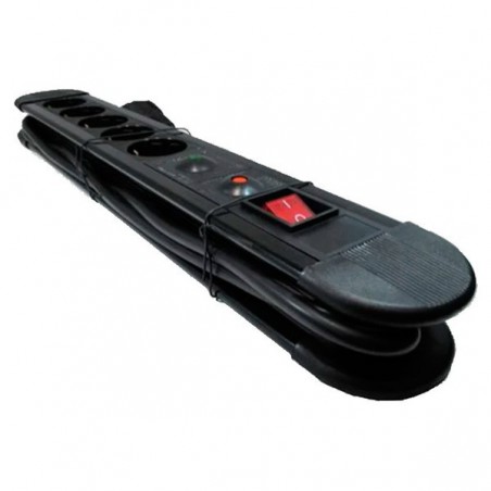 REGLETA 5 TOMAS 16A+INTERRUP.+SOBRETENSIÓN+SOBRECARCA PHASAK