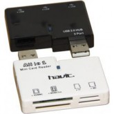 LECTOR TARJETA HAVIT HV-C29 4SLOTS+3 USB NEGR