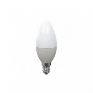 BOMBILLA VELA LED - E14 - C37 - 4W - 4000K - 300 LM