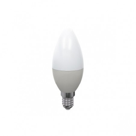 BOMBILLA VELA LED - E14 - C37 - 4W - 6500K - 300 LM