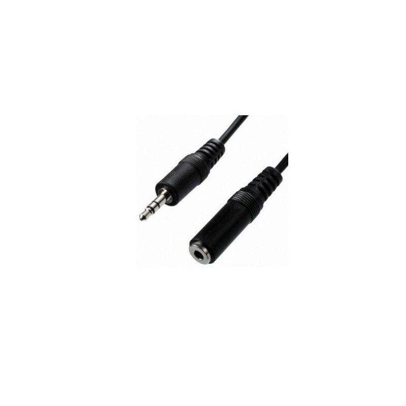 CABLE 3GO PROLONGADOR AUDIO JACK 3,5 M/H 3M