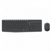 TECLADO+RATON LOGITECH WIRELESS MK235 NEGRO 