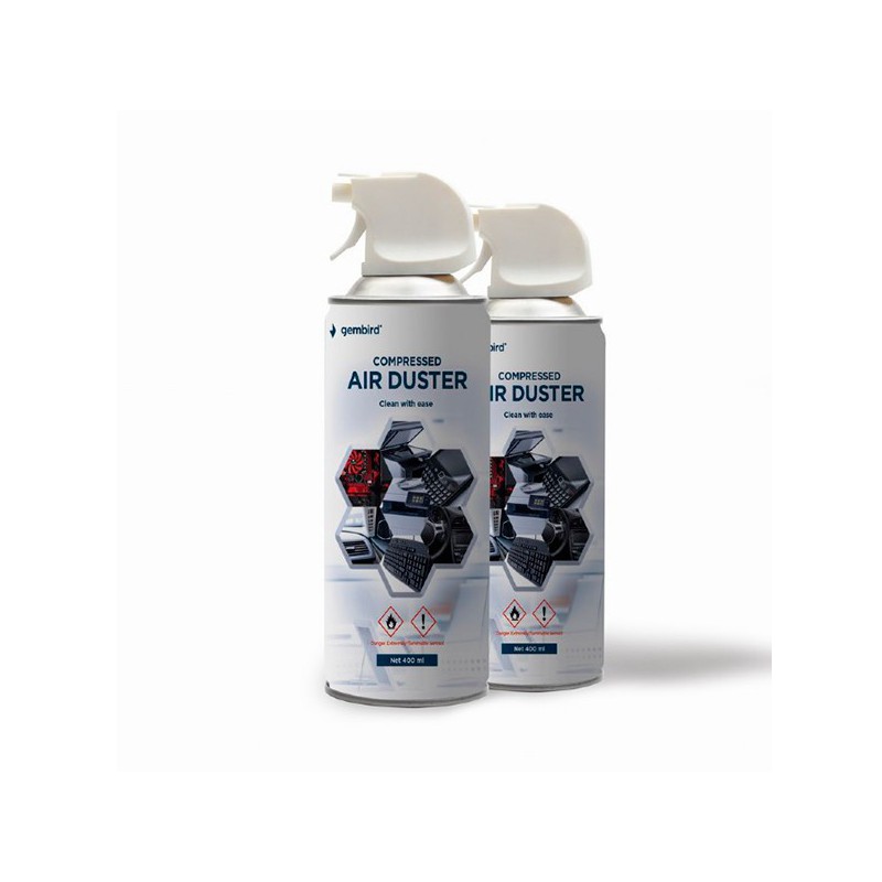 AIRE  LIMPIEZA PERIFERICOS GEMBIRD CK-CAD-FL400-01 - 400ML