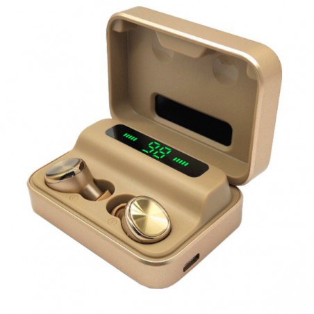 AURICULARES BLUETOOTH DAEWOO DA-GOLD1 TWS FUNCIÓN POWER BANK
