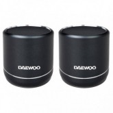 ALTAVOZ PORTATIL BLUETOOTH DAEWOO DUO 5W+5W BLACK DBT-212D